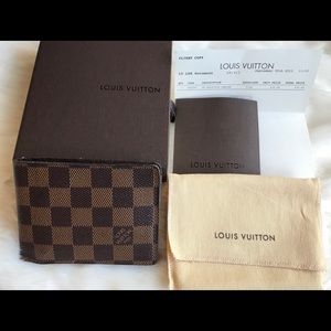 ‼️Louis Vuitton Men’s Wallet Multiple Damier ‼️